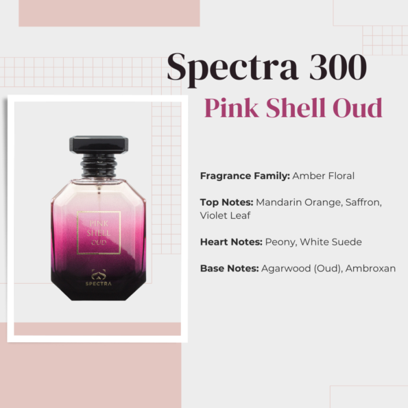 Spectra 300, Spectra Pink Shell Oud, Inspired By Bombshell Oud Victoria’s Secret